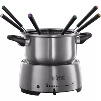   Russell Hobbs Fiesta Fondue 2L 6 személyes fekete rozsdamentes acél 1200W
