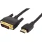 AmazonBasics HDMI-DVI adapter kábel 1,83m - digitális videó csatlakozó