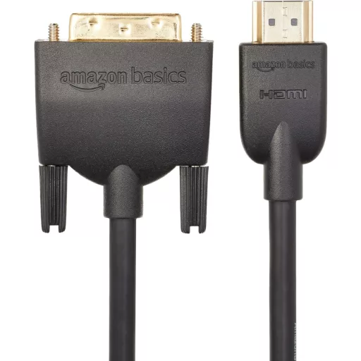 AmazonBasics HDMI-DVI adapter kábel 1,83m - digitális videó csatlakozó