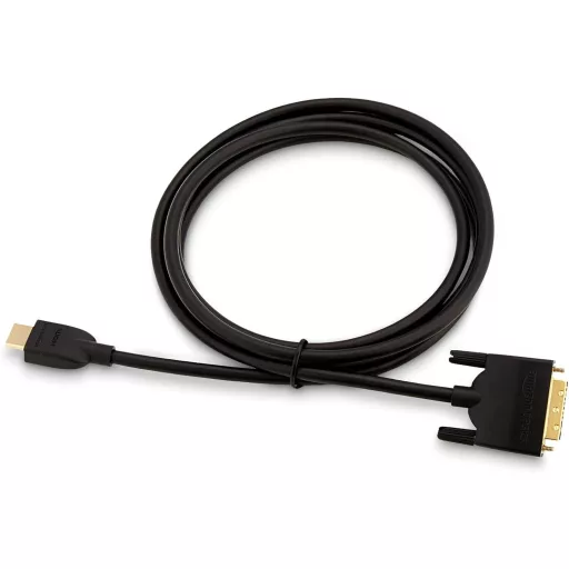AmazonBasics HDMI-DVI adapter kábel 1,83m - digitális videó csatlakozó