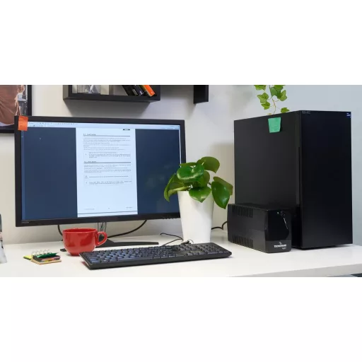 Tecnoware FGCERAPL900 900VA szünetmentes tápegység UPS fekete kompakt