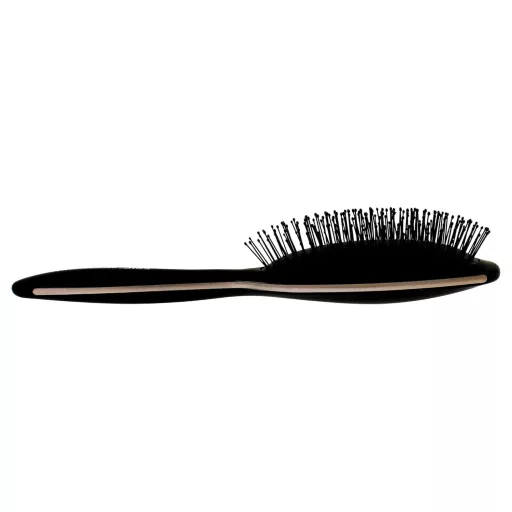 Perie de păr Wet Brush Epic Premium Neagră - Perie profesională pentru descurcarea părului, pentru femei, design ecologic, pieptănare fără noduri