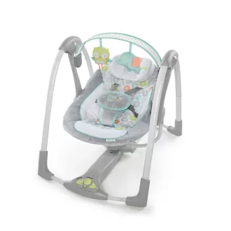   Ingenuity Hugs & Hoots összecsukható hinta 5 sebességgel és 8 dallammal