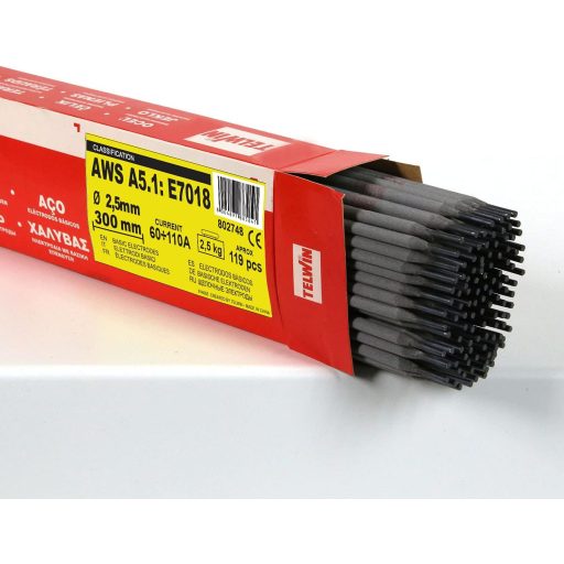 Telwin E7018 Hegesztő elektróda 2,5x350mm 2,5kg AWS A5.1