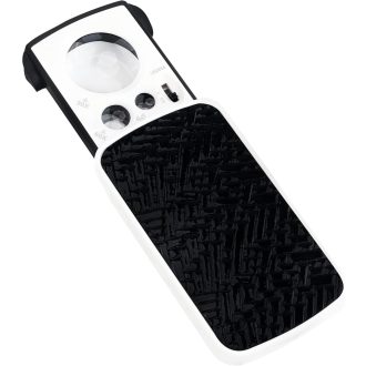   Vrecková výsuvná lupa Kurtzy s LED osvetlením, 30x 60x 90x zväčšením a UV svetlom