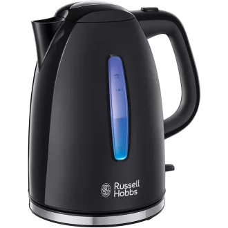   Russell Hobbs Textures+ 1,7L Vízforraló 2400W LED Világítás Gyors Fűtés Fekete