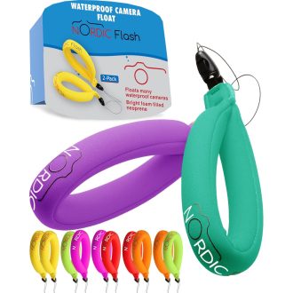   nordic flash Plutajuća Narukvica 2 kom Vodootporna Za Pohranu Kamere Telefona Ključeva Tirkizna Lila