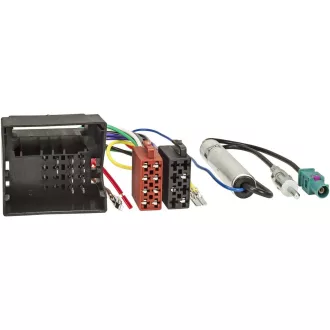   Adaptor cablu conector ISO radio auto Sound Way + antenă Fakra pentru Citroën C2 C3 C4 C5 C6 C8 Berlingo Jumpy