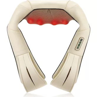   Nekteck Shiatsu Masszírozó Párna Melegítő Funkcióval - Nyak, Váll, Hát és Derék Masszázs Otthon, Irodában és Autóban - Állítható
