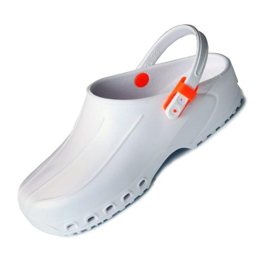 GIMA Ultrakönnyű orvosi papucs szíjjal 37-es méret fehér