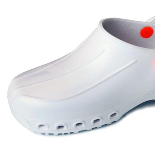 GIMA Ultra könnyű orvosi papucs szíjjal 41-es méret fehér