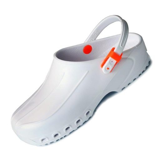 GIMA Ultra könnyű orvosi papucs szíjjal 41-es méret fehér