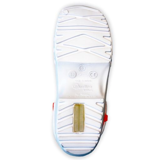 GIMA Ultra könnyű orvosi papucs szíjjal 41-es méret fehér