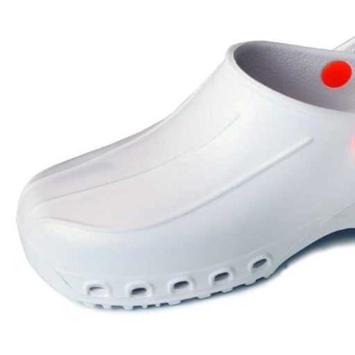 GIMA Ultra könnyű orvosi papucs szíjjal 41-es méret fehér