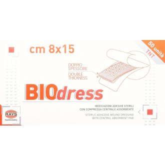 GIMA Steril Öntapadó Sebkötöző 8x15 cm Nem Szőtt Anyag