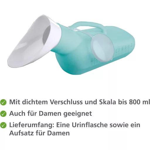 Recipient Unisex pentru Urină Verde Mentă