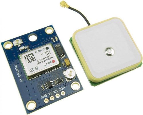Modul GPS NEO-6M pentru Arduino cu Antenă Ceramică - HiLetgo GY-NEO6MV2