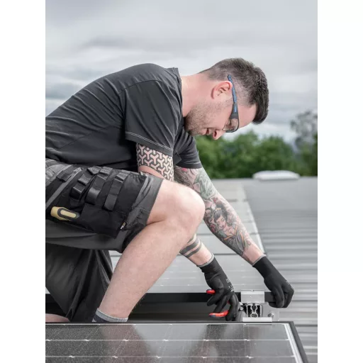 Uvex i-works Védőszemüveg Kék Kerettel Átlátszó Lencsével - Páramentes Karc és Vegyszerálló Munkavédelmi Szemüveg