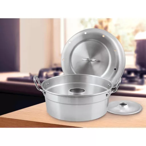 HOME Alumínium Gázüzemű Kemence 28cm Fedővel Konyhai Edény Többszínű