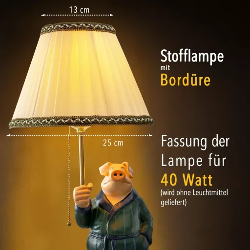 Stolná a stojanová lampa Inkognito Amélie Malac 64 cm
