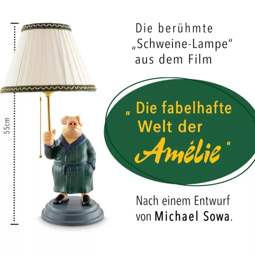 Stolná a stojanová lampa Inkognito Amélie Malac 64 cm