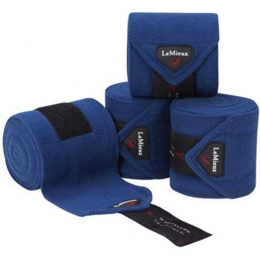 Bandaje polo de lux LeMieux, protecții pentru picioarele calului, albastru Benetton