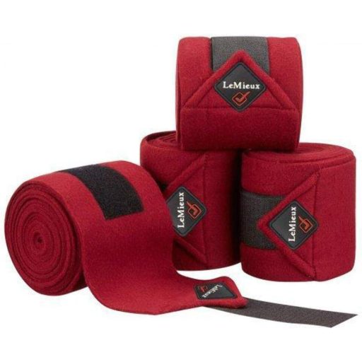 LeMieux Luxury Polo Bandages Benetton Blue lovas lábvédő