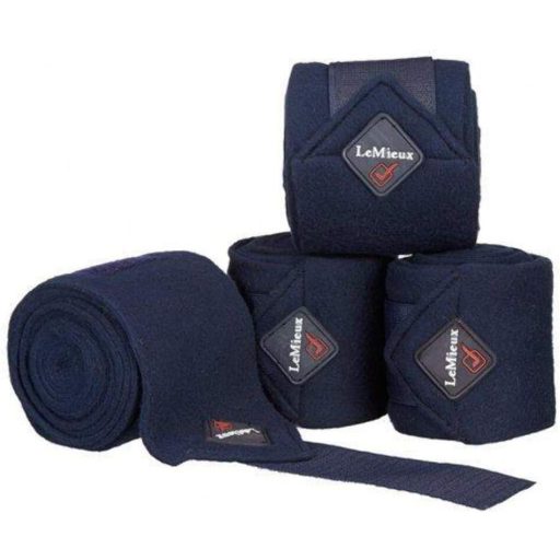 Bandaje polo de lux LeMieux, protecții pentru picioarele calului, albastru Benetton