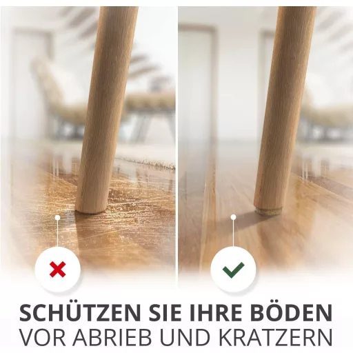 X-Protector Öntapadós Filc Csúszka 181 db Bútor Védelem Fa Padló