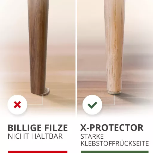 X-Protector Öntapadós Filc Csúszka 181 db Bútor Védelem Fa Padló