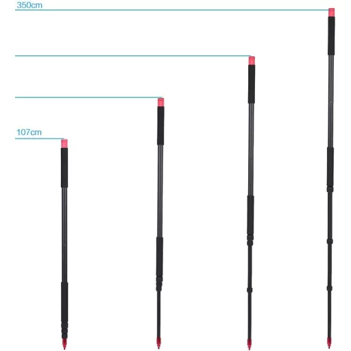 Andoer 3,5 m Lagana Mikrofonska Ruka Aluminijski Držač Mikrofona s Torbom za Nošenje