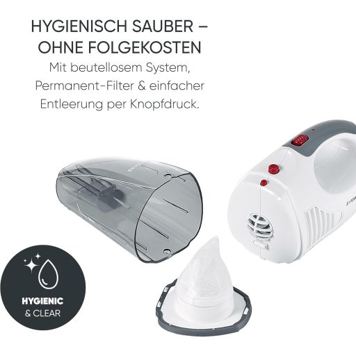 SEVERIN 3in1 akkumulátoros kézi porszívó autóhoz és otthonhoz 7.4V Li-ion