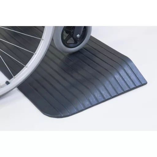 Rampă de prag din cauciuc The Ramp People pentru scaun cu rotile și scuter, 50 mm