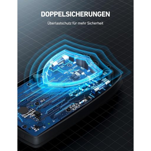 AstroAI Digitális Multiméter AC/DC Feszültség Árammérő Ellenállás Teszter Háttérvilágítással