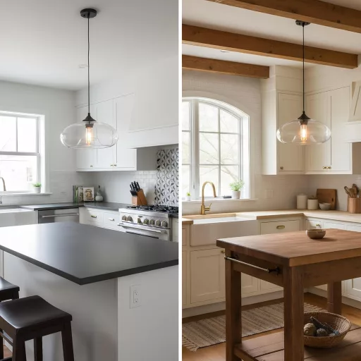 Lustră vintage HJXDtech cu abajur din sticlă colorată, E27, pentru bucătărie, living, sufragerie.