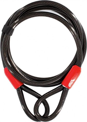 Everest Fitness 76 cm oceľový zámok na bicykel s lankom - Prebalený