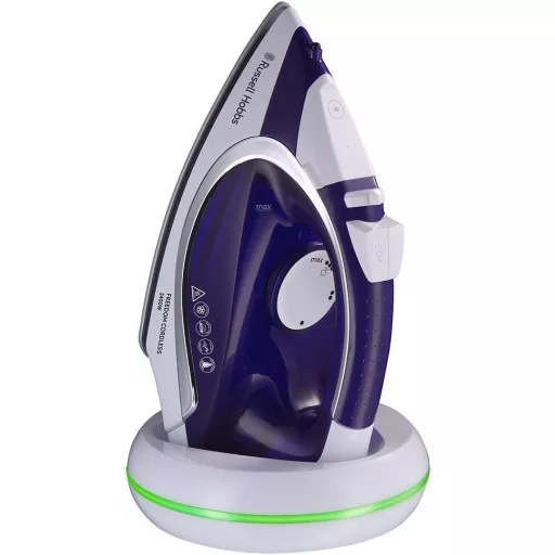 Russell Hobbs SupremeSteam 2400W Vezeték nélküli Gőzvasaló Kerámia Talppal Lila