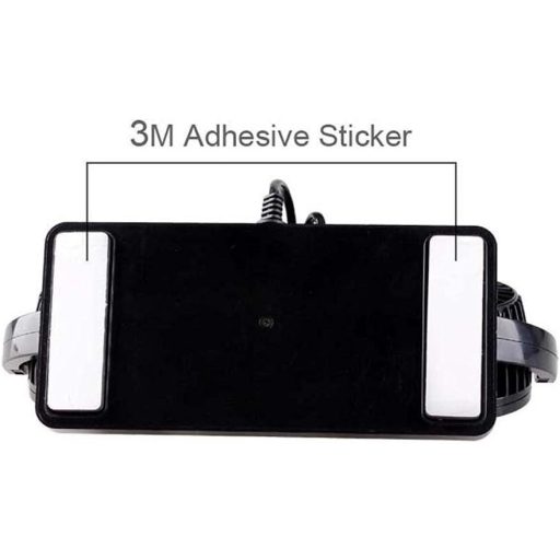 SUPAREE Autós Ventilátor 12V Dupla Ventilátoros Állítható Hűtés 8W/15W