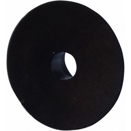 Aerzetix Čierne PVC nožičky na nábytok 4ks - Bezskrutková montáž