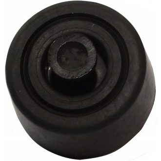   Aerzetix 4 kom Crne Okrugle Noge za Namještaj 10mm - Prepakirano