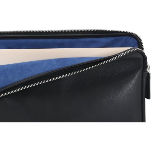 StilGut Bellevue 12-inčni etui za MacBook od napa kože, crni
