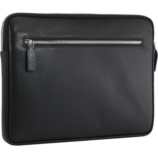 StilGut Bellevue 12 Inch MacBook Sleeve Nappa Bőr Tok Fekete