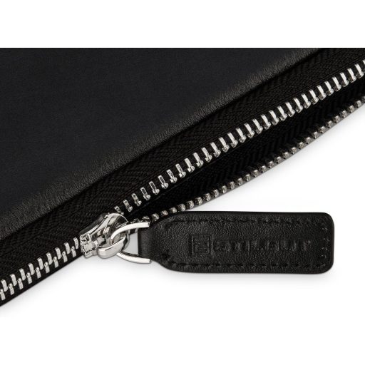 StilGut Bellevue 12 Inch MacBook Sleeve Nappa Bőr Tok Fekete
