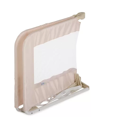 Hauck Sleep N Safe Plus összecsukható ágyőr 108x44 cm világosszürke - Single, For beds 160-220 cm long