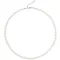 BABEYOND Gyöngy Nyaklánc Női Fehér Kerek 6-10mm Gyönggyel Ékszer