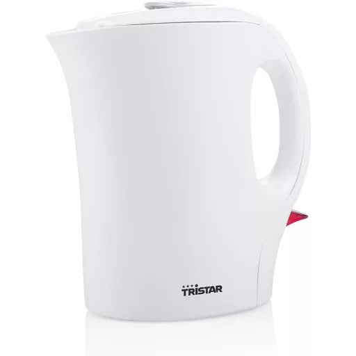 Rýchlovarná kanvica Tristar 1100 W, 1 l, biela, rýchly ohrev