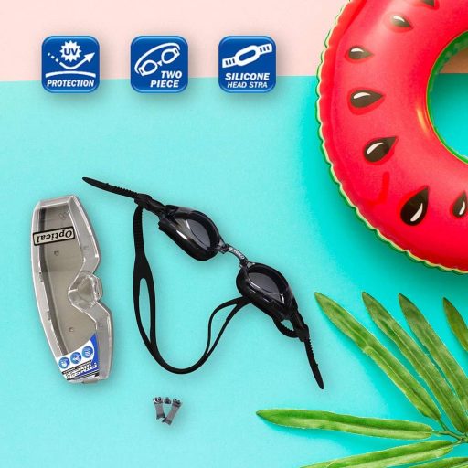 SPORTS WORLD VISION Optikai Úszószemüveg Dioptriás Vízálló Unisex - Páramentes, UV-védelemmel, Széles Látómezővel Úszáshoz