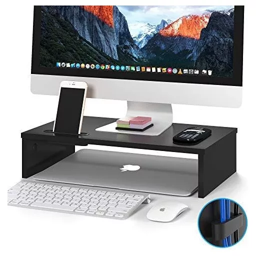Suport laptop BONTEC, suport birou pentru notebook și calculator