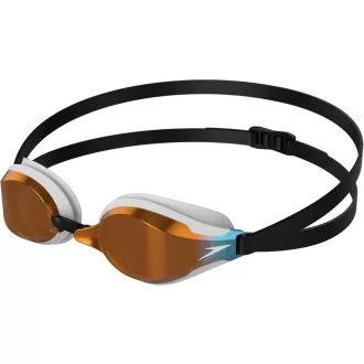   Speedo Fastskin Speedsocket 2 tükrös úszószemüveg unisex - Unit size, White/Copper