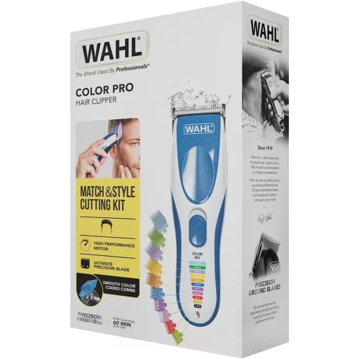 Wahl ColorPro Akkumulátoros Hajvágógép Kék-Ezüst Vezeték Nélküli